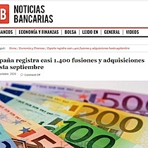 Espaa registra casi 1.400 fusiones y adquisiciones hasta septiembre